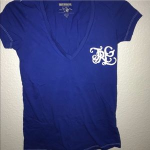 True religion v neck